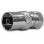 Adaptador de interfaz de cable Preisner FS-KK1 F IEC plateado (FS-KK1)