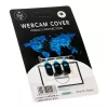 Kit de cubierta deslizante para webcam Lamptron LAMP-AP303, 3 piezas negro