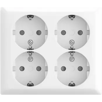Toma de corriente SCHUKO BUSCH JAEGER 4f AP Safety 404 EAB-524 (2TKA00005535)