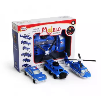 Set de vehículos Popular Playthings Mix or Match Vehicles Police