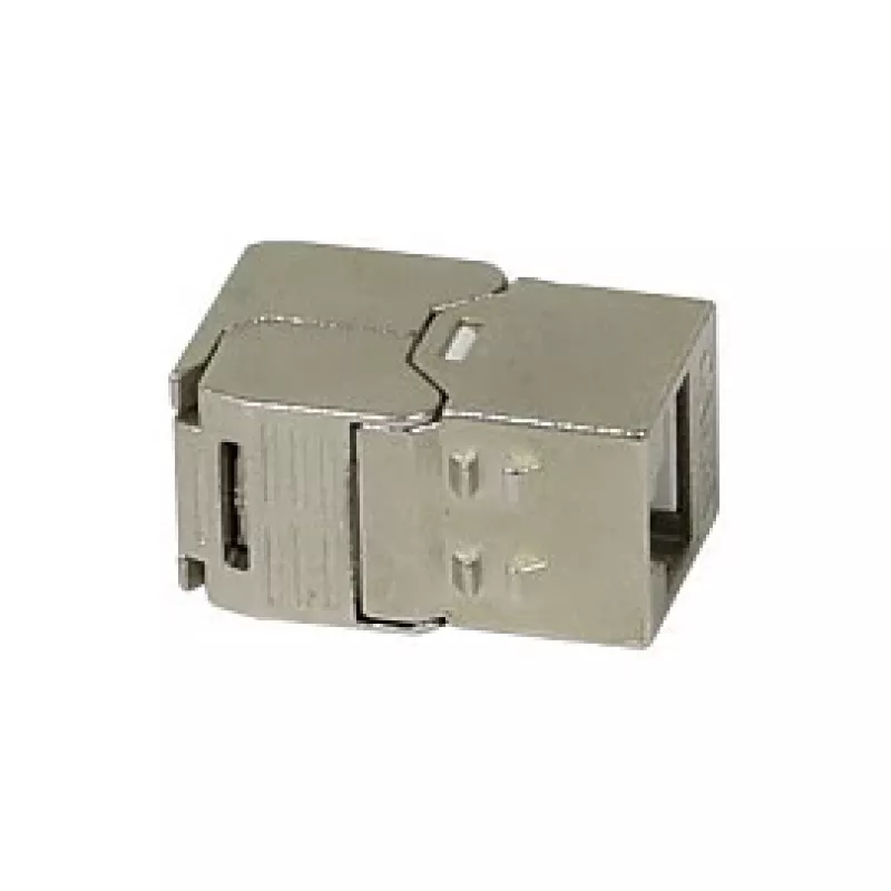 Módulo Keystone Synergy 21 conector hembra TP RJ45 CAT6A 500MHz corto con abrazadera de cable - cable - digital/datos