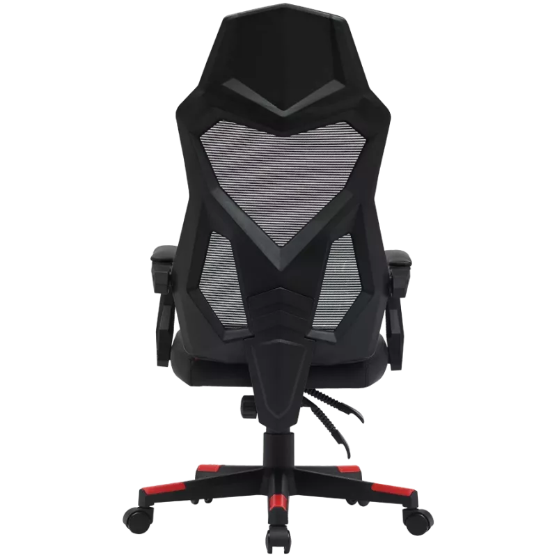 Canyon MCH01 - Flow - silla gaming ergonómica - negra y roja