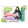 ANIMAL ISLAND pollo / codorniz y pollo / filetes de cordero en caldo - alimento húmedo para gatos - 4x85g