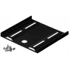 Marco de montaje para disco duro Goobay Wentronic de 2.5 a 3.5, Negro - apto para montar un disco duro de 2.5 en una bahía de 3.5 (93990)