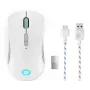 Ratón gaming Lenovo Legion M600 RF inalámbrico + Bluetooth + USB Type-A, ambidiestro, 16000 DPI, 9 botones, recargable