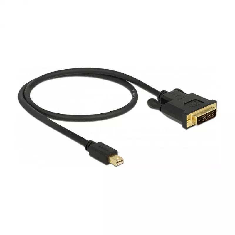 Adaptador de cable de vídeo DeLOCK 83987 Mini DisplayPort a DVI-D 0,5 m
