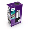 Philips PSE0550 SmartMeeting cámara portátil 4K para videoconferencias con micrófono integrado, 30 fps, USB, negro/plateado