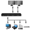 Qoltec 51797 Splitter HDMI activo 2 x HDMI 4K x 2K | 6 Gb/s | 60 Hz