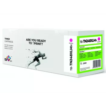 Tóner para Brother TN248XLM TB-TN248XLMN 100% nuevo magenta