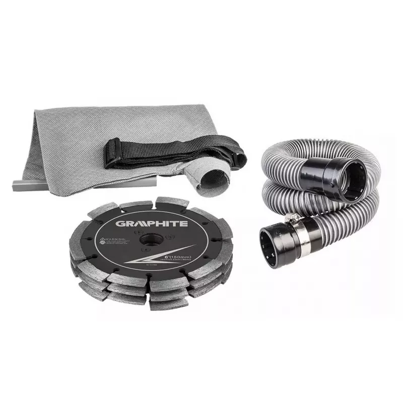 Rozadora de muros Graphite 59G371 15 cm 8000 rpm 2400 W