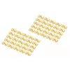 DIGITUS - Clips para cables con codificación por colores - para cables de parcheo - amarillo (paquete de 100) (A-CC-Y)