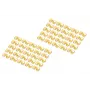 DIGITUS - Clips para cables con codificación por colores - para cables de parcheo - amarillo (paquete de 100) (A-CC-Y)