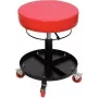 Taburete de taller móvil ks tools 500.8030 altura ajustable — asiento de taller rodante con altura regulable