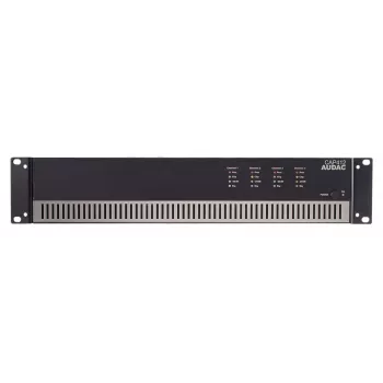 Amplificador de audio AUDAC CAP412 4.0 canales 480 W Clase D negro