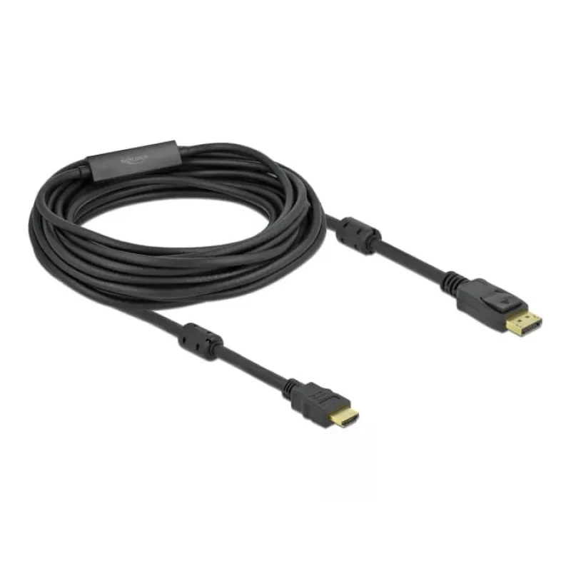 Cable activo DisplayPort a HDMI DeLOCK 85960 10 m 4K 60 Hz