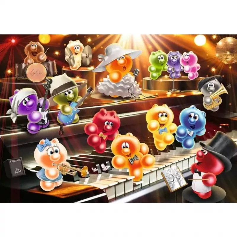 Puzle Ravensburger Gelini make music 1000 piezas – puzle de 1000 piezas, marca Ravensburger