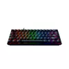Teclado gamer Razer Huntsman Mini 60% Interruptor Opto-Mechanical Purple RGB LED NORD con cable