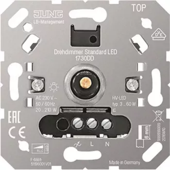 Jung 1730DD regulador giratorio LED estándar