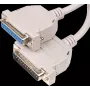 Cable alargador D-SUB ShiverPeaks AK 405 SC 25 pines conector macho/hembra, 5 m