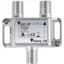 axing BAB 1-06P - splitter de cable - 5 - 1218 MHz - gris - A - 6 dB - F