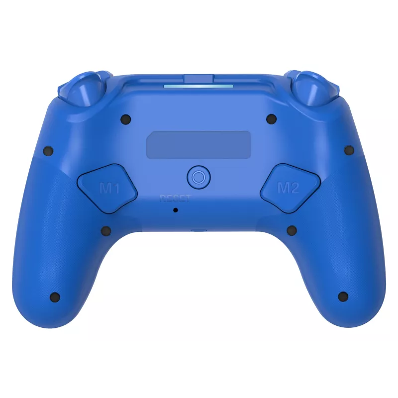 Mando inalámbrico LED SUBSONIC SA5639-3 para PS4 y PC, mando inalámbrico azul