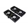 Ventilador de refrigeración Extralink EX.8673 unidad de ventilación de 4 vías para armarios de pie cable de 2 m con enchufe EU