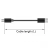 DeLOCK - Adaptador inversor de audio - conector mini de 4 polos (M) a conector mini de 4 polos (M) - 13cm - Negro (65896)