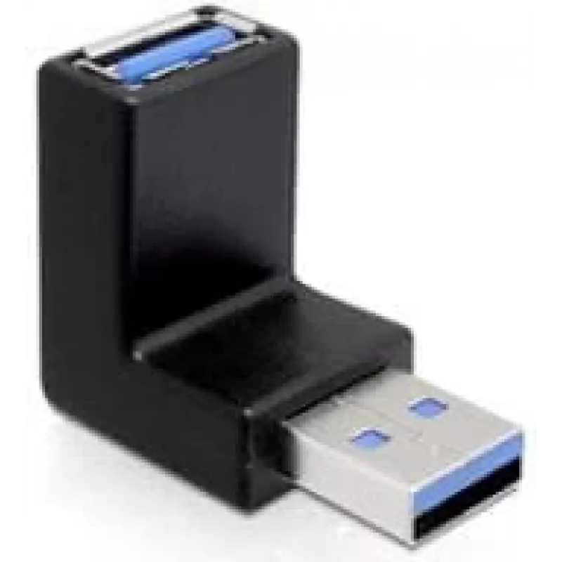 Adaptador USB 3.0 M/H DeLOCK 65340 Negro