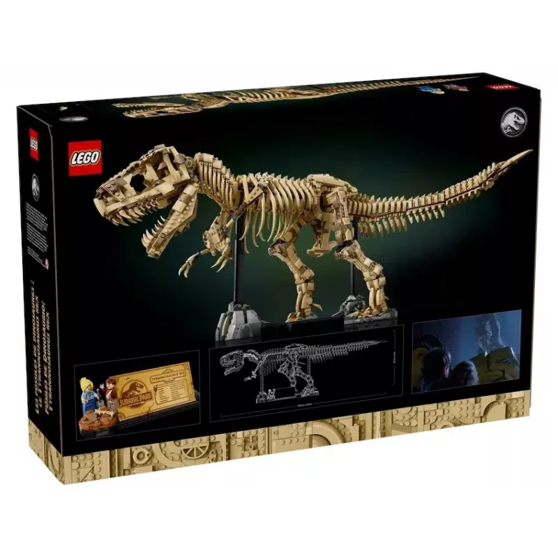 LEGO Esqueletos de dinosaurios Tyrannosaurus 76968 Set de construcción – modelo de esqueleto de T. rex para construir