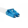 LANBERG FO-LULU-SD11-0010-YE cable de conexión de fibra óptica, SM LC/UPC a LC/UPC dúplex, G.657.A1, 1 m, amarillo