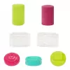 Plastilina Wonder Factory Never Dry Dough, verde lima, rosa