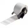 Brady, M6-96-427, vinilo, autolaminante, blanco/transparente, mate, 25,40 x 9,53(19,05) mm, para diámetro de cable 2,00 - 3,00 mm, permanente (250 uds.) (173917)
