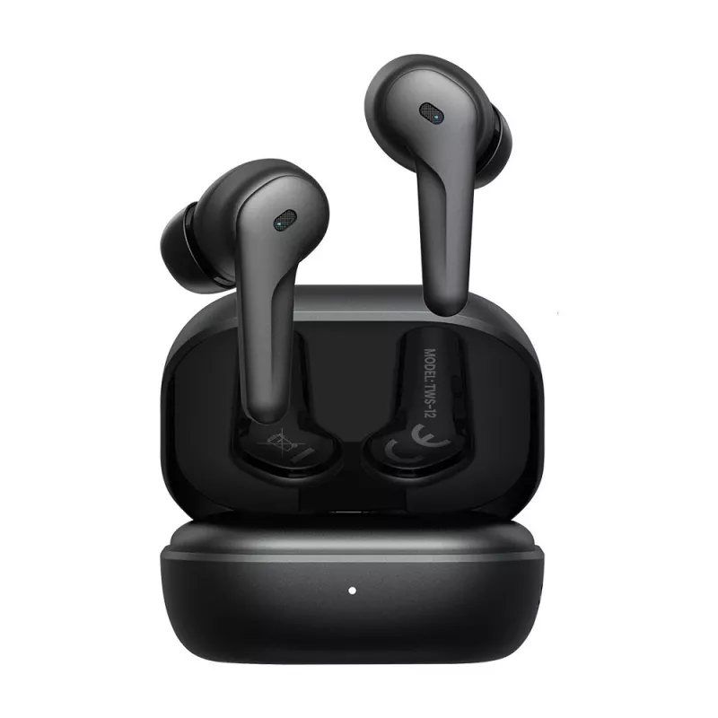 Auriculares in-ear SAVIO TWS-12, Bluetooth 5.3, micrófono integrado, negros