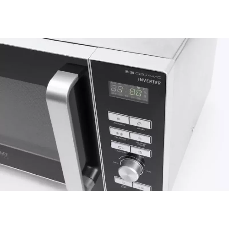 Caso | Microondas inverter con cerámica | MI 30 | Independiente | 30 L | 1000 W | Grill | Negro