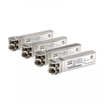 HPE C8R24B módulo transceptor SFP+ Fibre Channel 16 Gb de onda corta, pack de 4