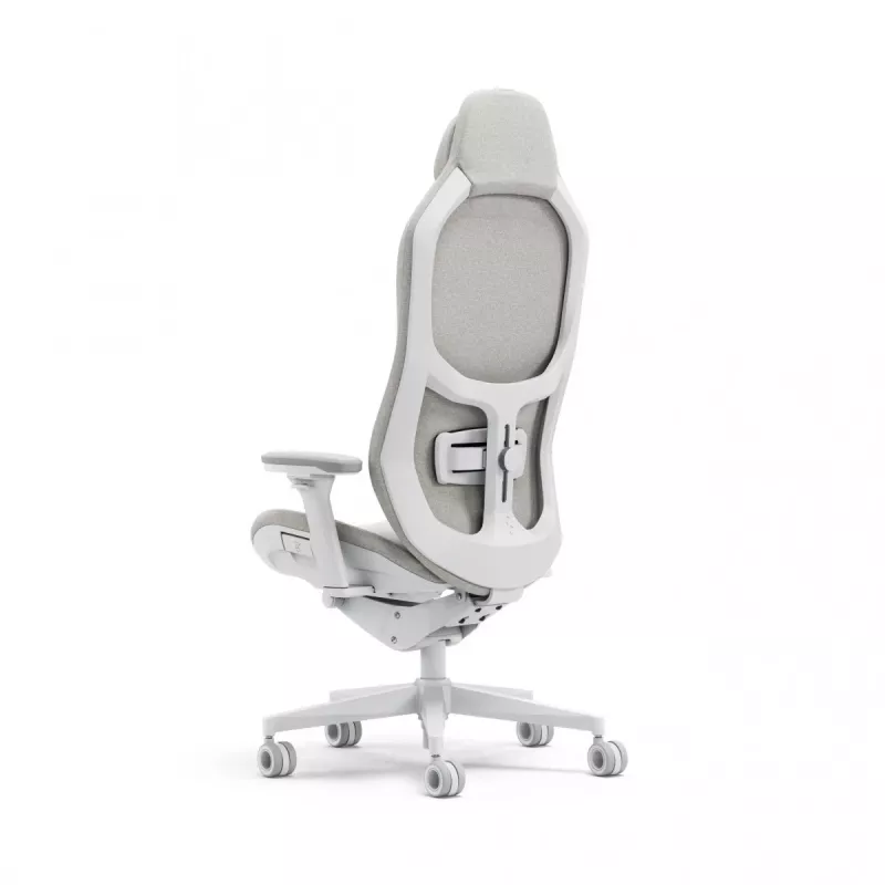 Fractal Design FD-CH-RE1F-02 Silla gaming Silla gaming para PC Asiento acolchado blanco