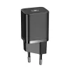 Cargador rápido Baseus Super Si 1C 20W con cable USB-C para Lightning 1m (negro)
