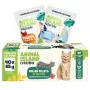 Comida húmeda para gatos animal island Everyday Filetes de pavo y pescado blanco en caldo, 40 x 85 g, adulto, sin cereales, sobres frescos