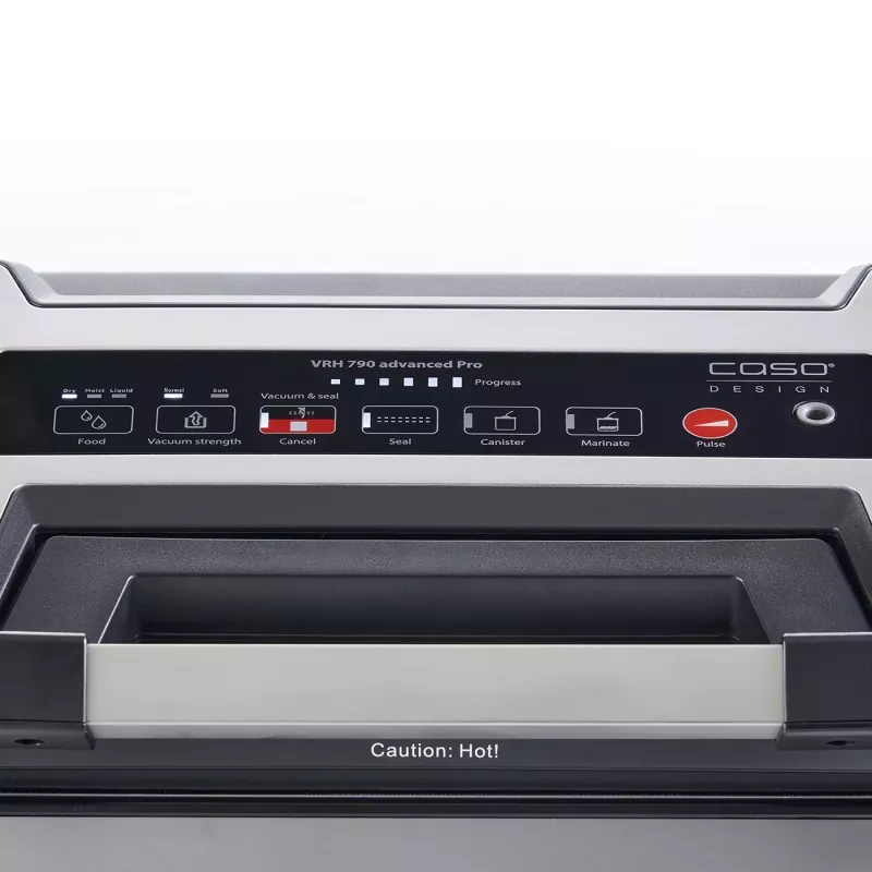 Envasadora al vacío Caso VRH 790 Advanced Pro 130 W con control de temperatura