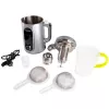 Máquina de sopas y bebidas vegetales Rommelsbacher SVD 1400, 1,3 L, 1400 W, plata, carcasa de plástico
