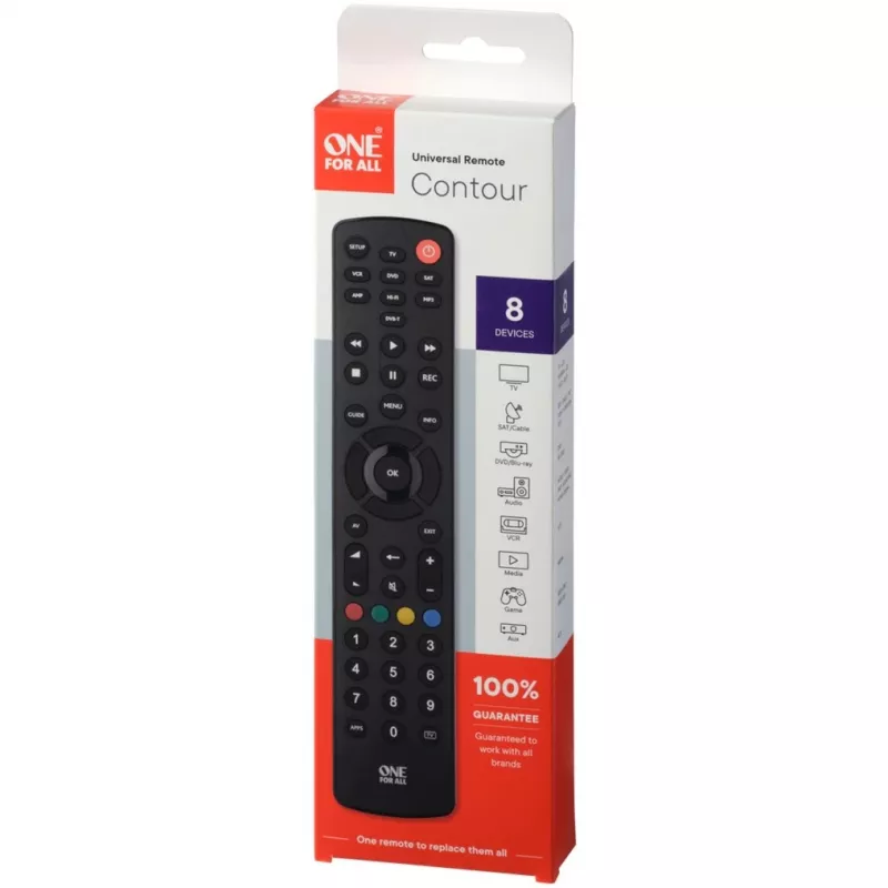 Mando universal One For All Contour 8