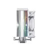 Montech NX400 White ARGB disipador de aire para CPU, 120 mm, multisocket, blanco