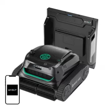 Robot limpiafondos Wybot S2 Pro — robot para piscina inalámbrico, modelo S2 Pro