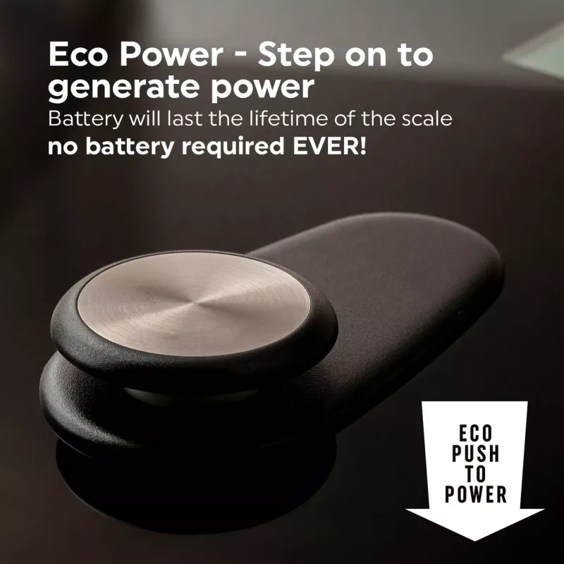 Báscula de baño digital Salter 9224 BK3RFEU16 Eco Power negra
