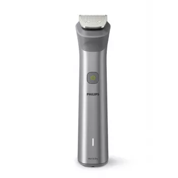Recortadora todo en uno Philips MG5920/15 Series 5000, Acero inoxidable, 0,5 mm, 1,6 cm, 1 mm, Barba, Orejas, Nariz, Batería