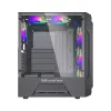 Caja de ordenador Darkflash LEO (negra)