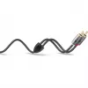 Goobay 65284. Conexión 1: 3.5mm, conector 1 sexo: macho, conexión 2: 2 x RCA, conector 2 sexo: macho, material del cable: C