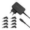 Fuente de alimentación/convertidor de tensión Qoltec 51025 para interiores negro
