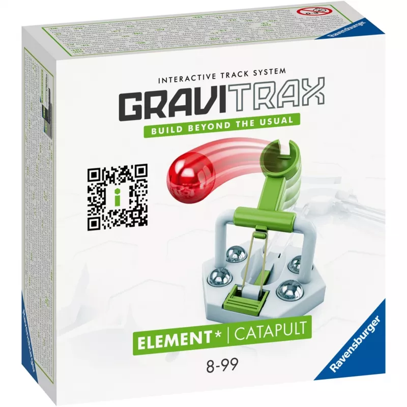 Expansión GraviTrax Catapulta – Pista de canicas STEM, juego de construcción para niños a partir de 8 años