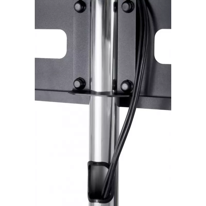 EDBAK TR51c-B carro para pantallas planas de 37–60 pulgadas, VESA hasta 600x400, altura regulable, carga máx. 80 kg, negro
